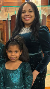 Photo of mom with young daughter